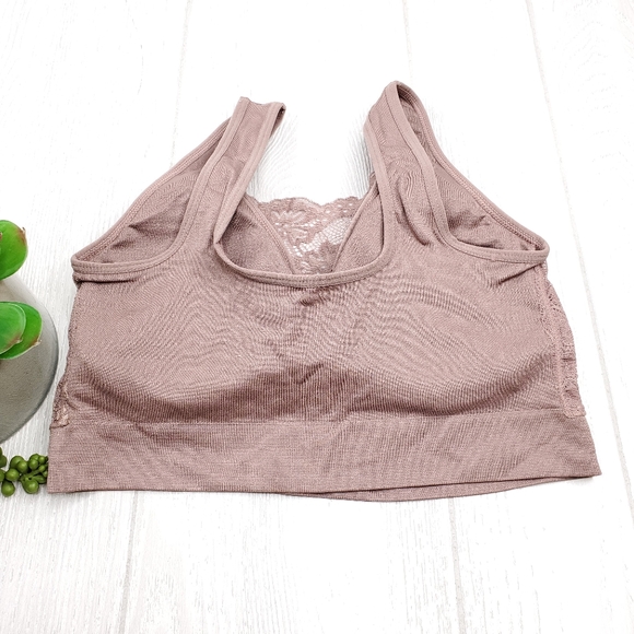 Rhonda Shear "Ahh" Bra with Lace Overlay Nwot - Picture 3 of 7